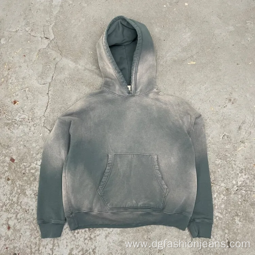 Custom Streetwear Heavyweight Vintage Acid Washed Hoodies